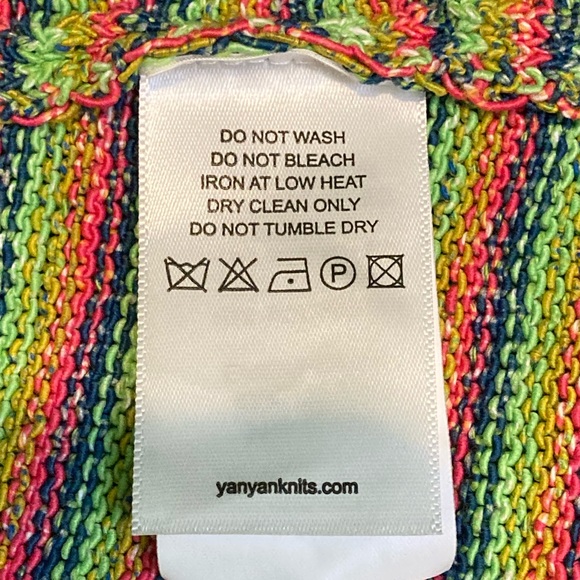 NWT YanYan Knits Romy Microstripe Mini Sweater Dress - Sz S - Picture 10 of 11